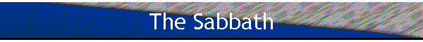 The Sabbath